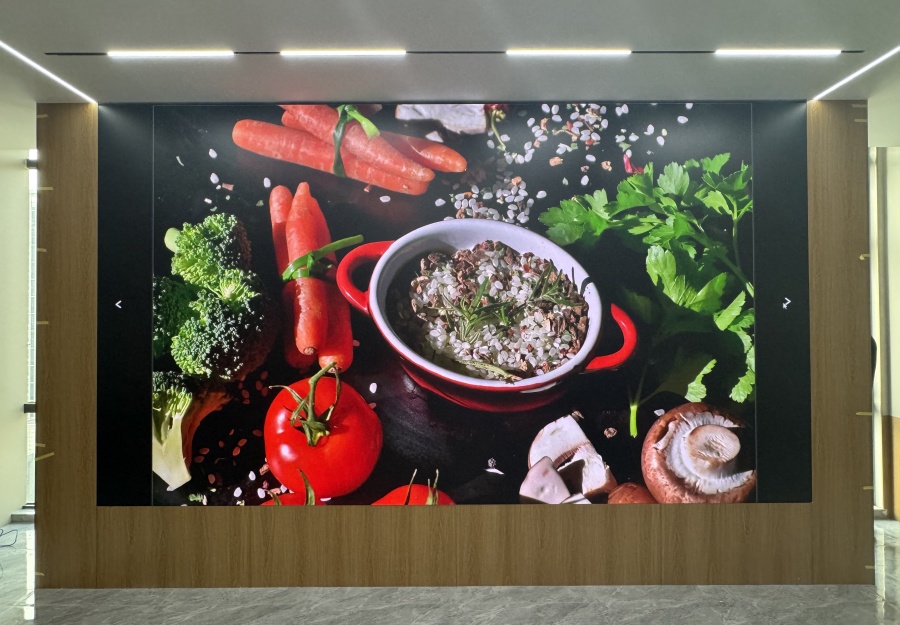 <b>济南某公司采用云敏视COB P1.25LED显示屏</b>